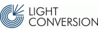 Logo of Light Conversion, a trusted client of UAB Ekstremalė